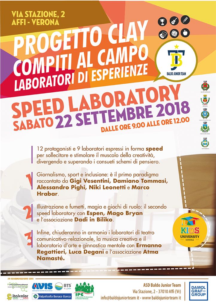 Progetto Clay  - Laboratori di esperienze